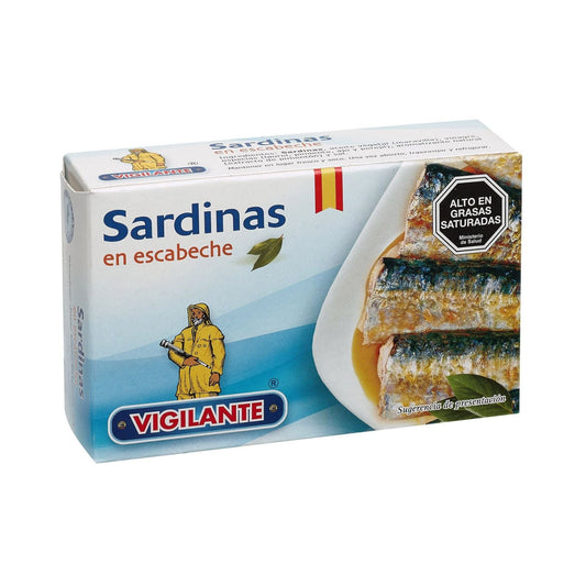 SARDINAS ESCABECHE 120 GR VIGILANTE