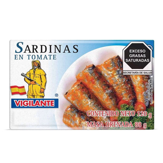 SARDINA PICANTE 120 GR VIGILANTE