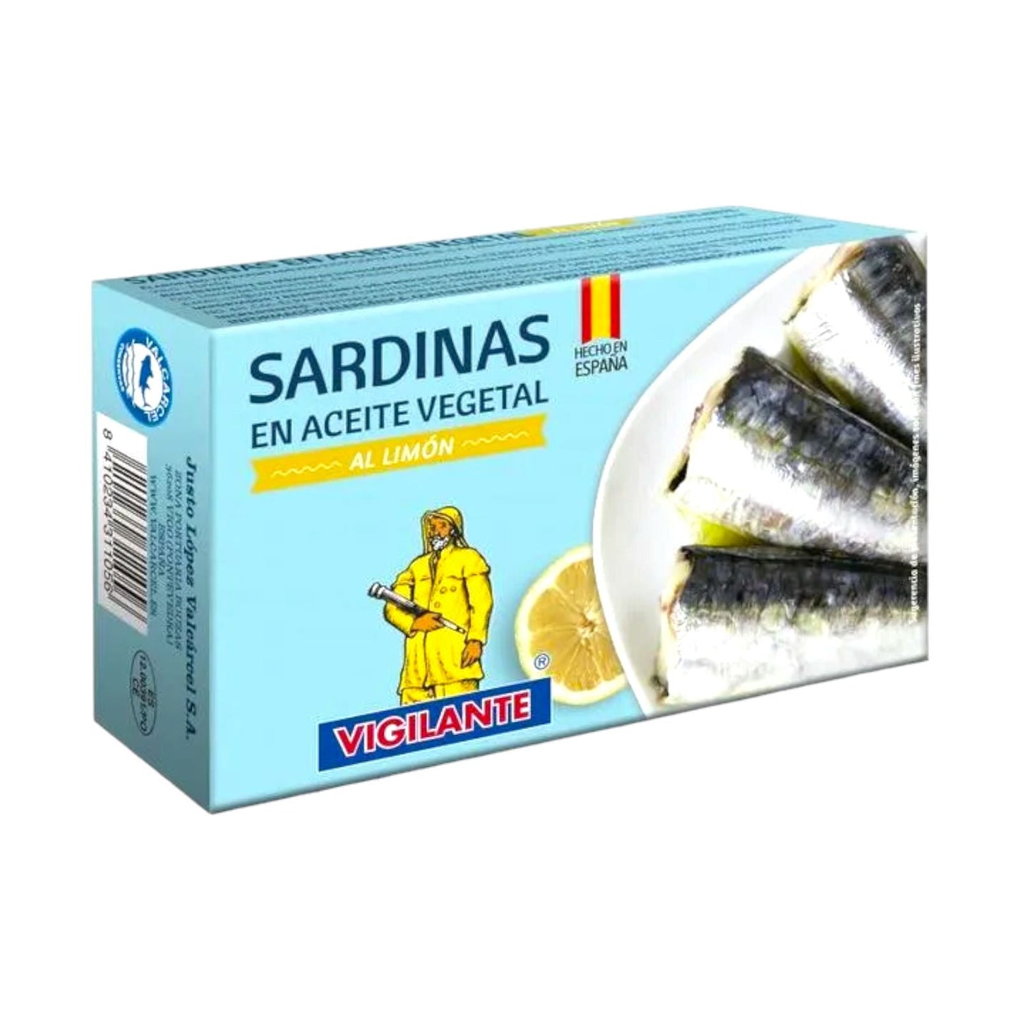 SARDINA AL LIMON 120 GR VIGILANTE