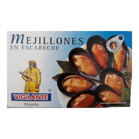 MEJILLONES EN ESCABECHE 115 GR VIGILANTE