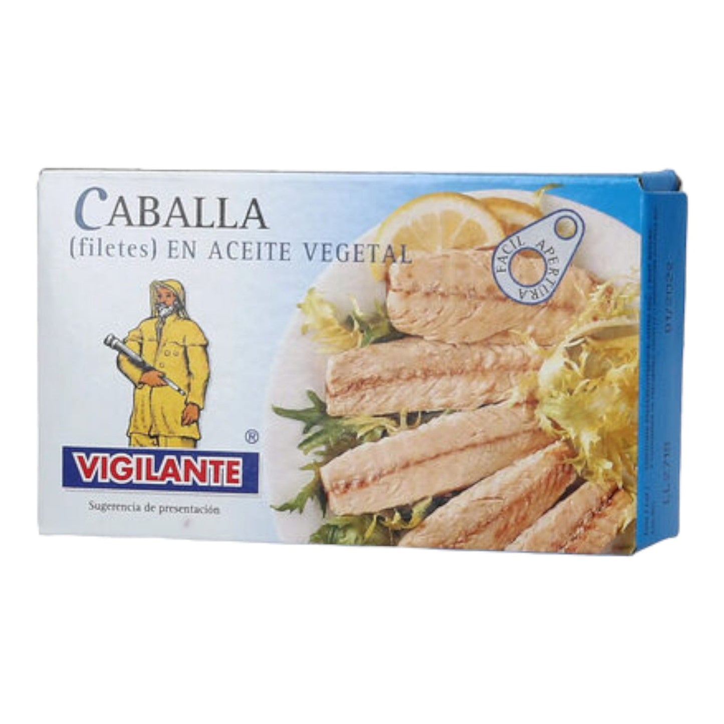 CABALLA EN ACEITE 120 GR VIGILANTE