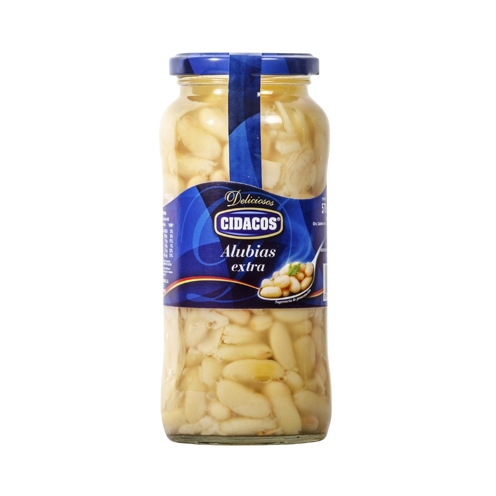 ALUBIAS EXTRA BLANCAS 570GR CIDACOS