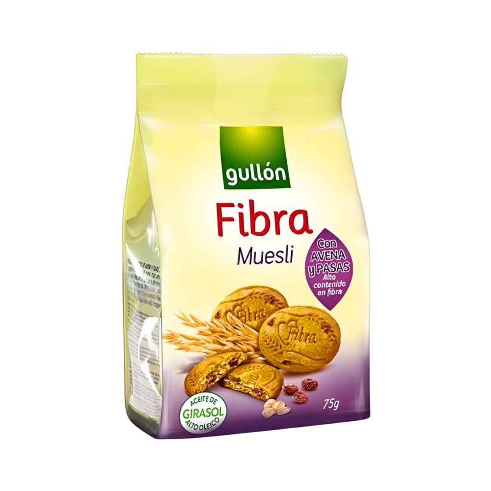 GALLETA DIETA FIBRA MUESLI 75GR GULLON
