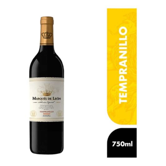 VINO TINTO TEMPRANILLO 12/750 ML MARQUES DE LEON