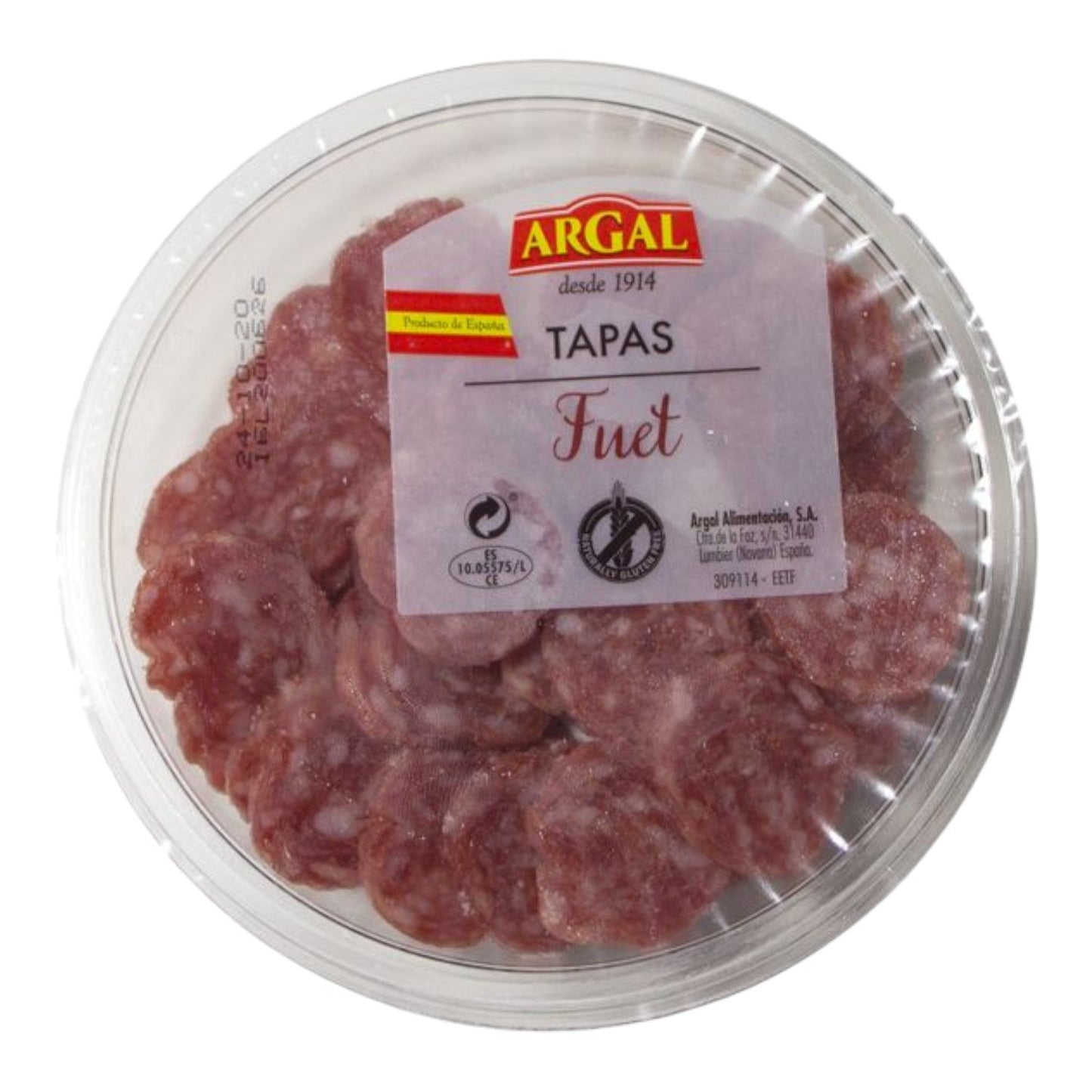 TAPAS FUET 80 GR ARGAL