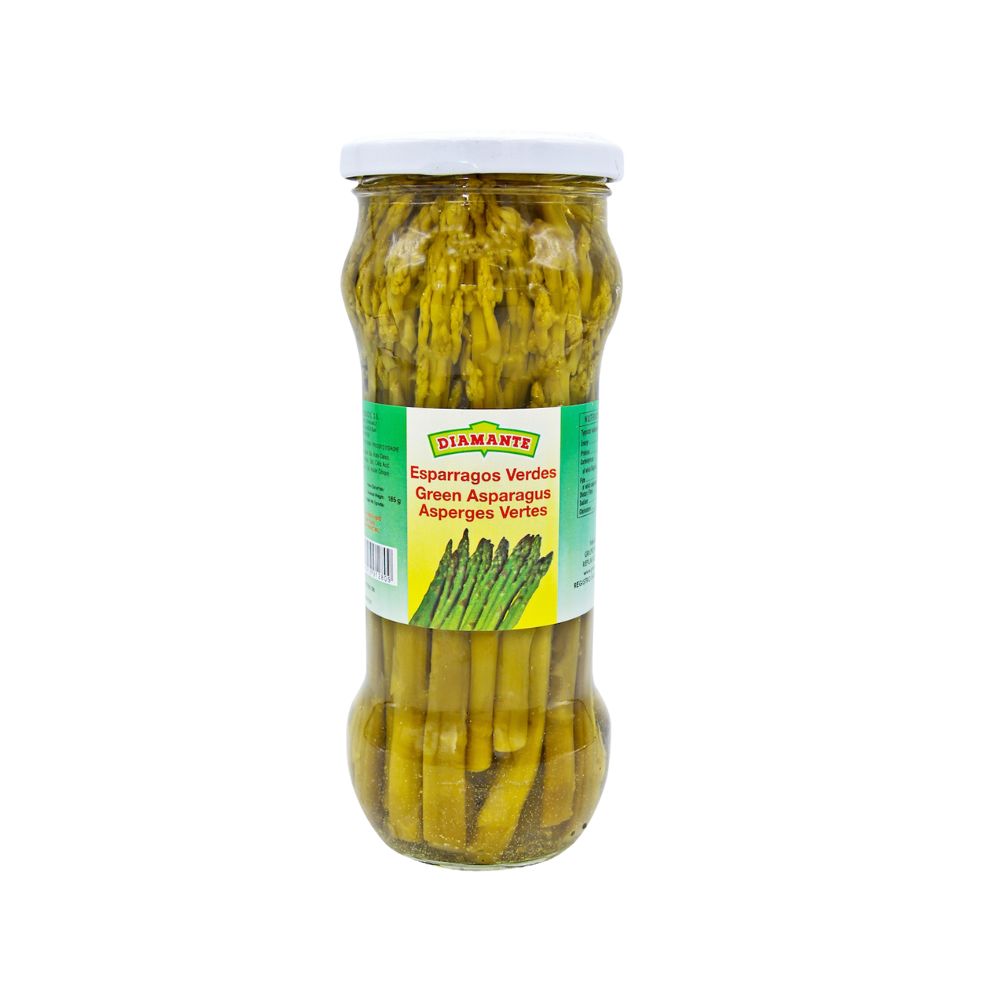 ESPARRAGOS VERDES VIDRIO 345GR DIAMANTE