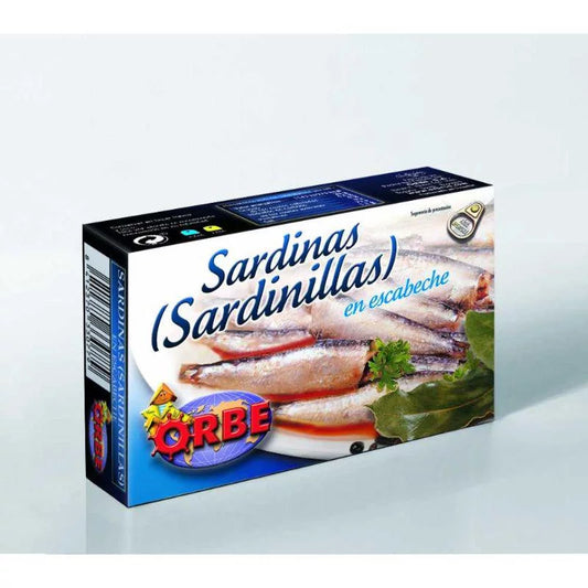 SARDINA EN ESCABECHE 124 GR - ORBE