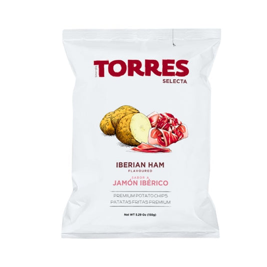 IBERIAN HAM POTATO CHIP 150 GR TORRES SELECTA
