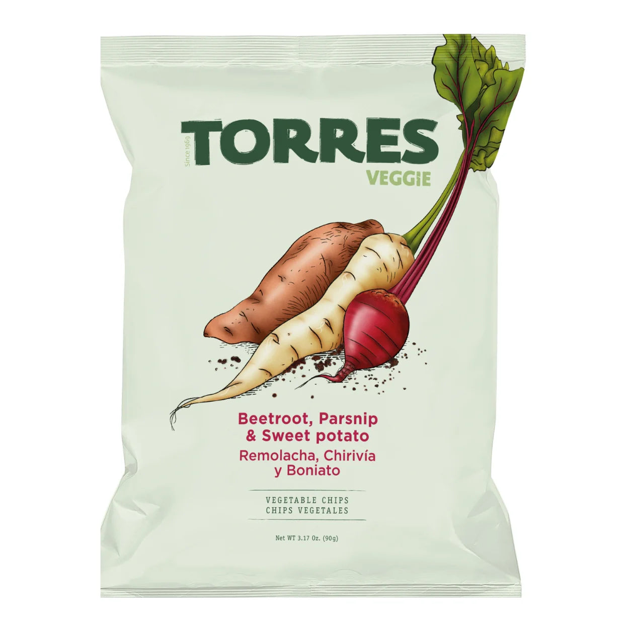 CHIPS VEGETALES 90 GR - TORRES SELECTA