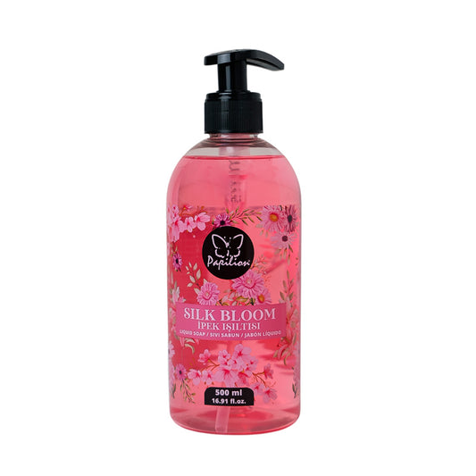 JABON LIQUIDO PARA MANOS SILK BLOOM 500 ML PAPILION