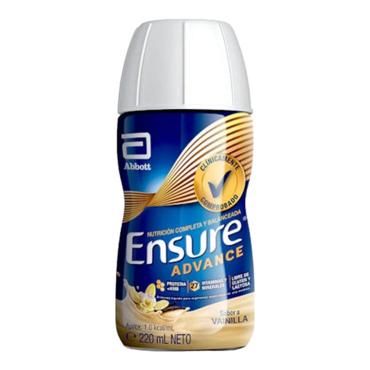 ENSURE ADVANCE VAINILLA 220 ML ENSURE