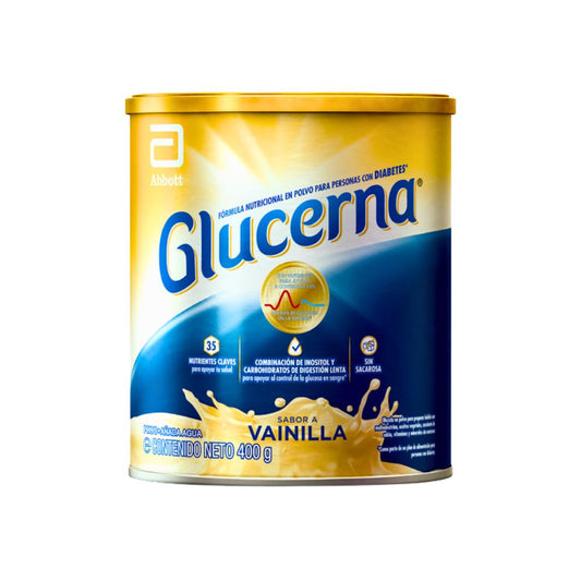 GLUCERNA VAINILLA TRIPLE CARE LATA 400 GR
