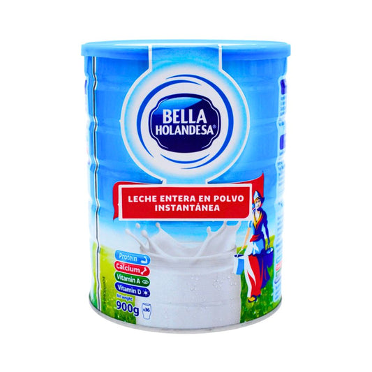 LECHE EN POLVO ENTERA LT 900GR BELLA HOLANDESA