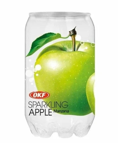 SPARKLING GREEN APPLE WATER 350ML OKF
