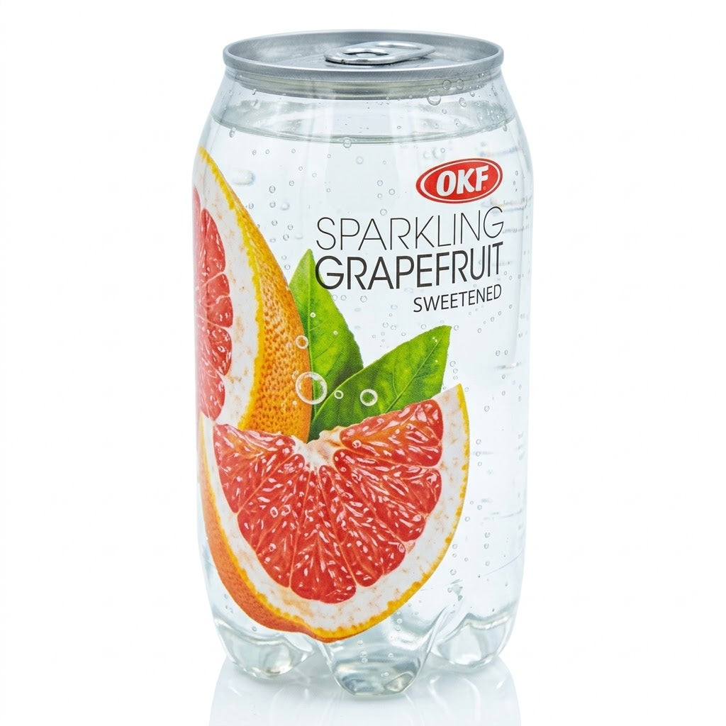 SPARKLING GRAPEFRUIT WATER 350ML OKF
