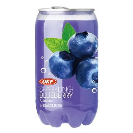 SPARKLING BLUEBERRY WATER 350ML OKF