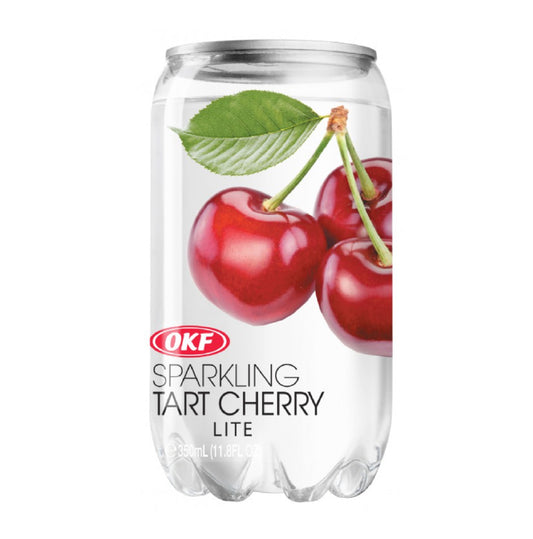 SPARKLING TART CHERRY WATER 350ML OKF