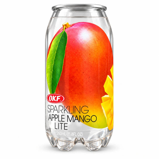 SPARKLING APPLE MANGO WATER 350ML OKF