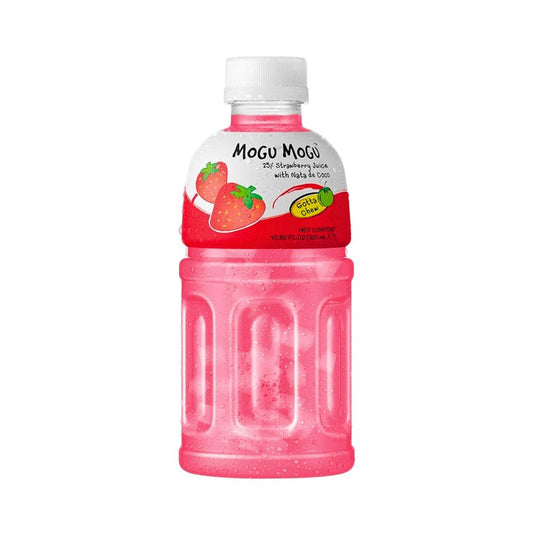 JUGO DE FRESA CON NATA COCO 320 ML MOGU MOGU
