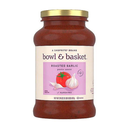 SALSA DE AJO TOST.S/GL. 24 OZ BOWL & BASKET