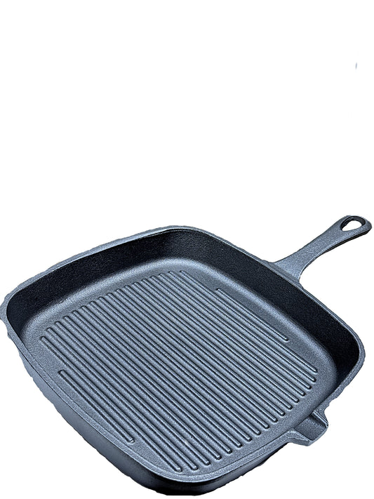 SARTEN CUADRADO DE HIERRO 24 CM BISTRO