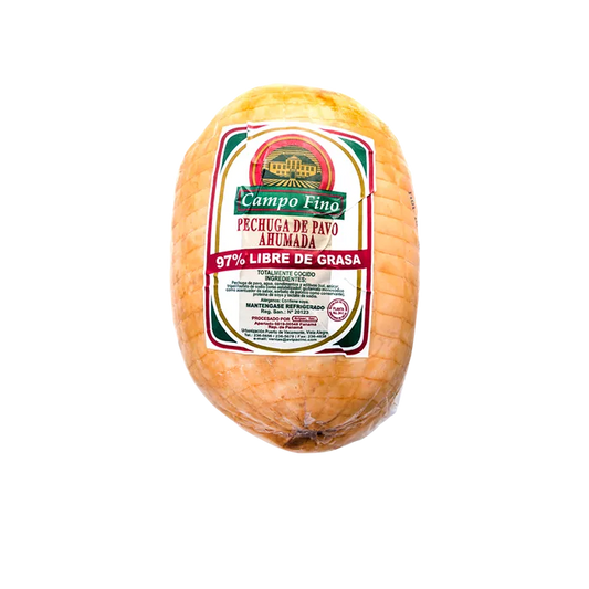 PECHUGA PAVO AHUMADA CAMPO FINO POR 0.454 LB - CAMPO FINO
