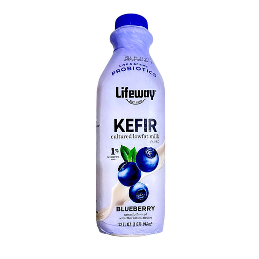 LOWFAT MILK  BLUEBERRY 32 OZ KEFIR