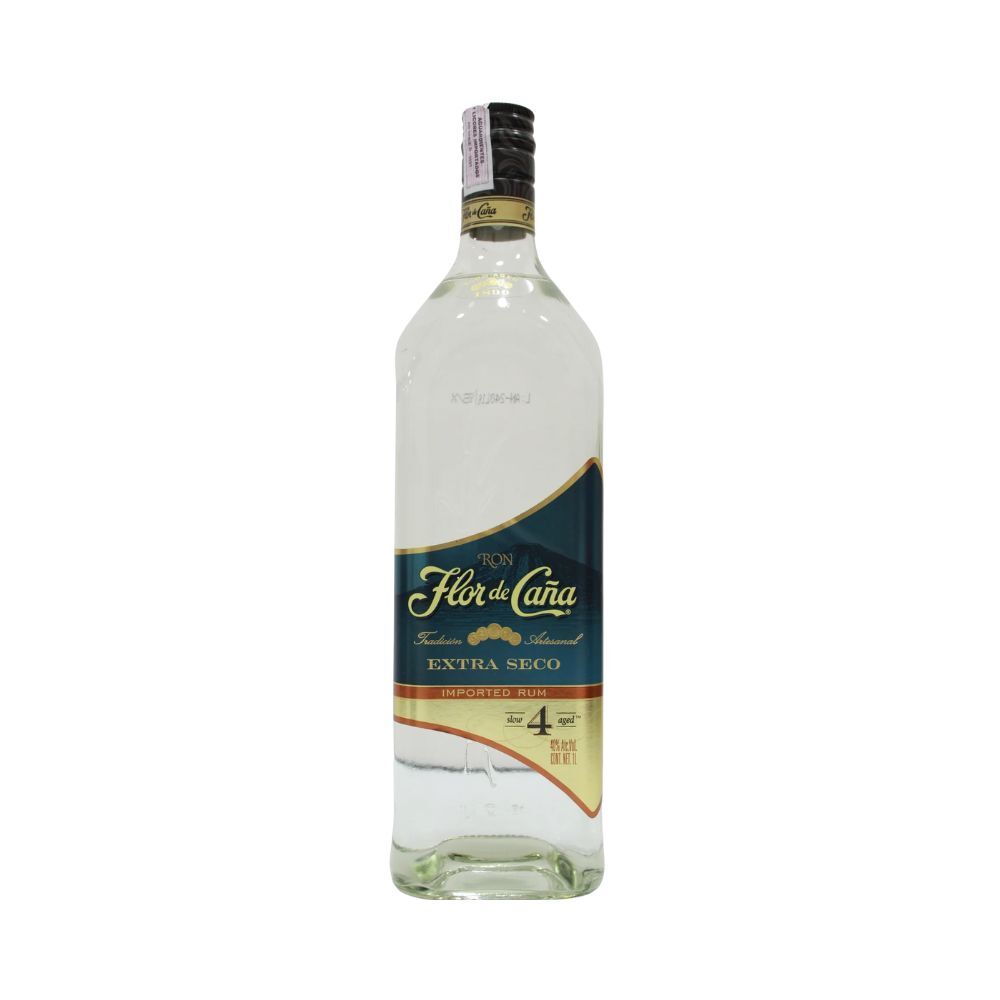 RON EXTRA SECO 1000 ML FLOR DE CAÑA