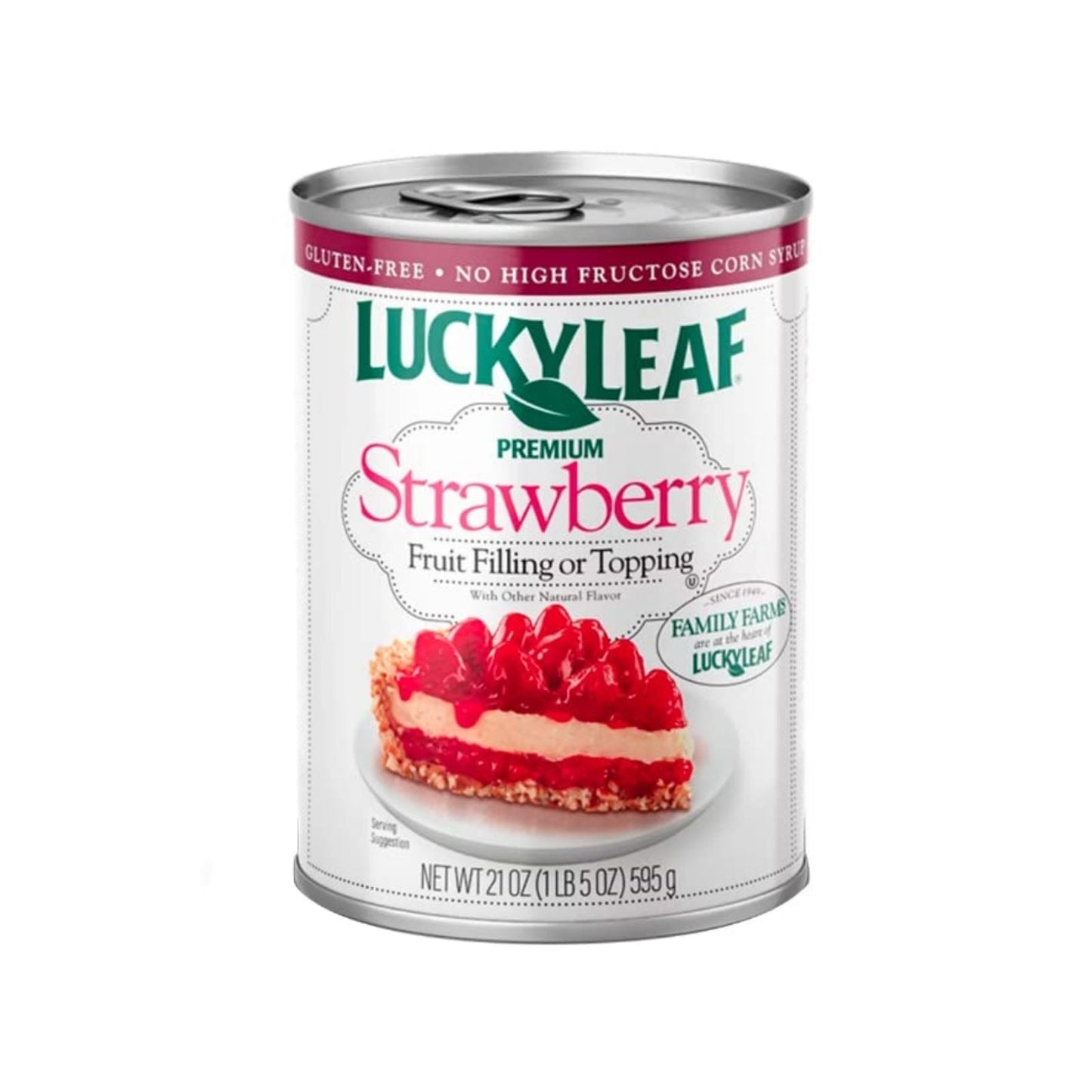 RELLENO DE FRESAS LATA 21 OZ. LUCKY LEAF