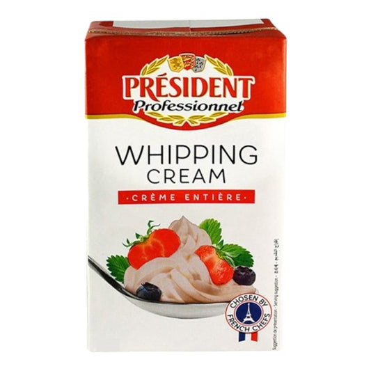 CREMA DE LECHE UHT 1 LT PRESIDENT