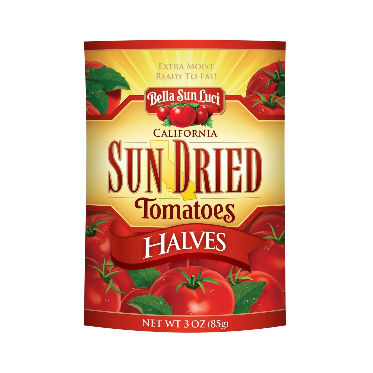 SUN DRIED TOMATOES HALVES 3 OZ BELLA SUN LUCI