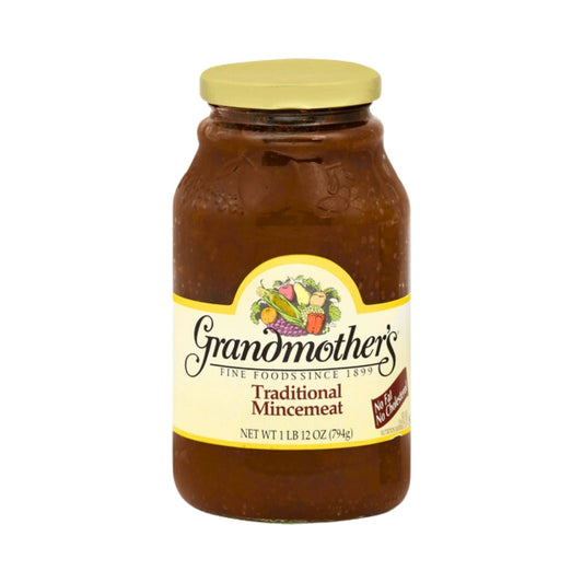 TRADITIONAL MINCEMEAT 28 OZ GRANDMOTHER'S