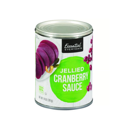 CRANBERRY JELLIED SAUCE2 14 OZ ESSENTIAL EVERYDAY