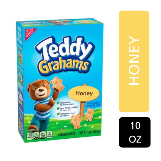 TEDDY GRAHAMS HONEY 10 OZ NABISCO