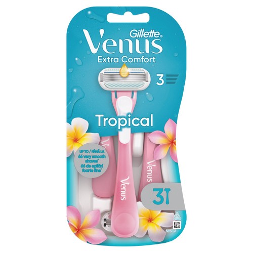 VENUS DESECHABLE TROPICAL 3PK GILLETTE