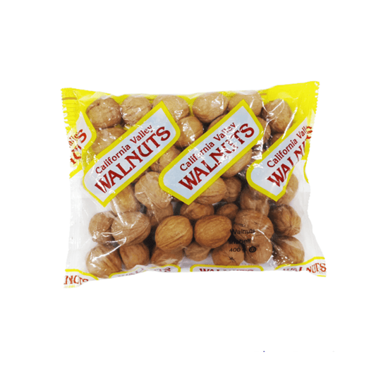 WALNUTS SHELLED HALVES & PIECES 6 OZ CALIFORNIA VALLEY