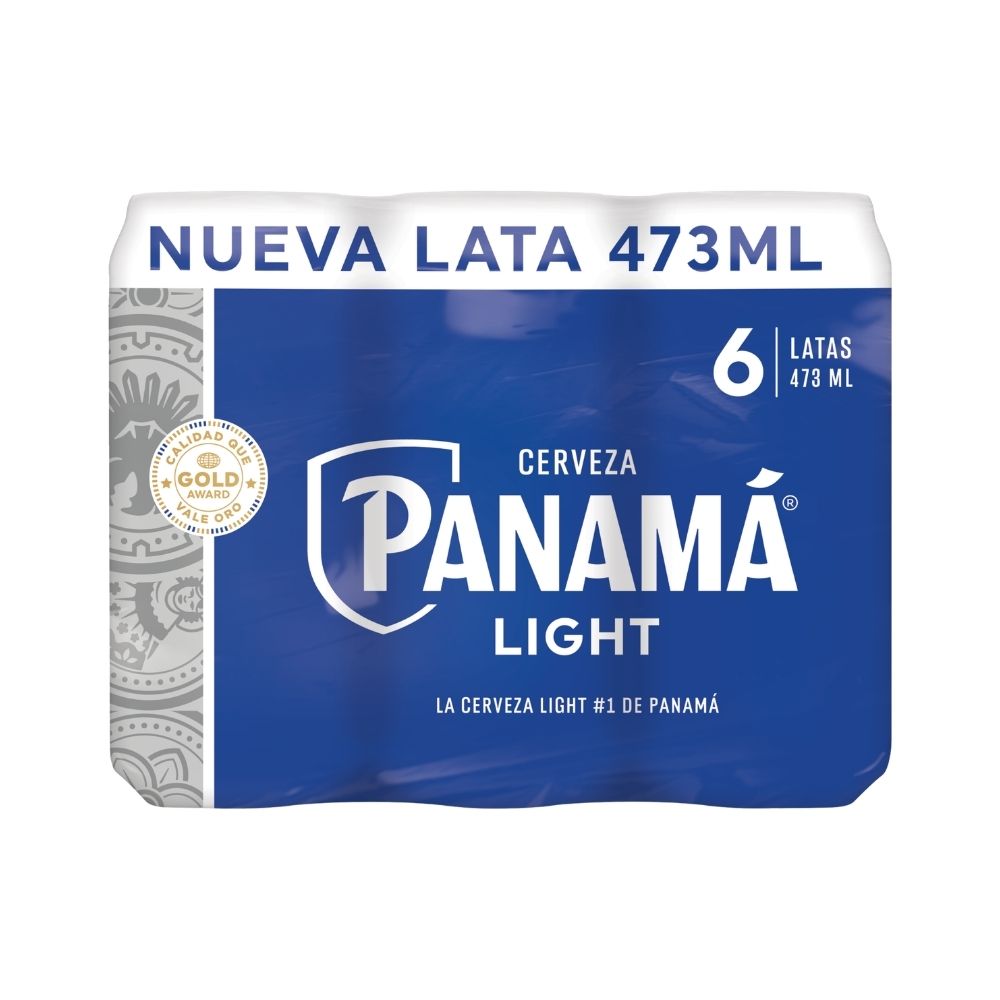 CERVEZA PANAMA LIGHT LATA 473 ML