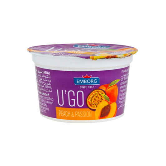 YOGURT U'GO PEACH 100 GR EMBORG