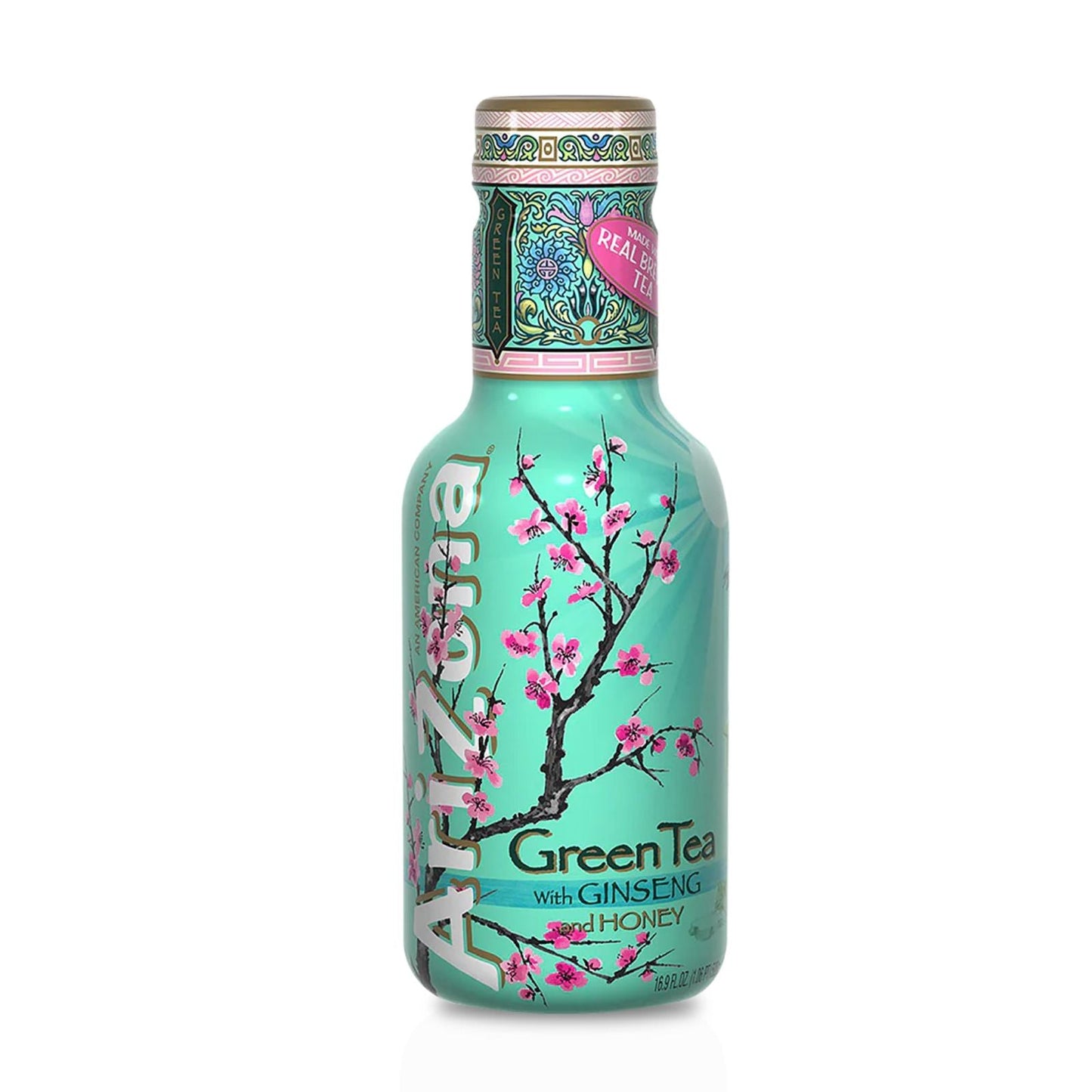 ARIZONA GREEN TEA WITH GINSENG AND HONEY 16.9 OZ ARIZONA