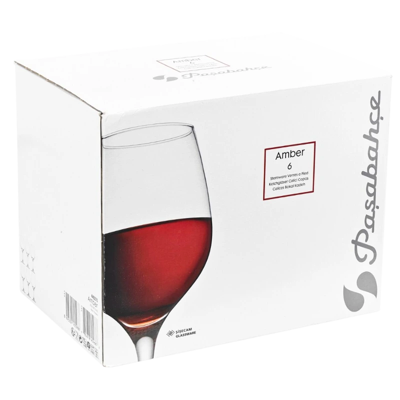 SET COPAS VIDRIO AMBER  6PZS 460CC PASABAHCE