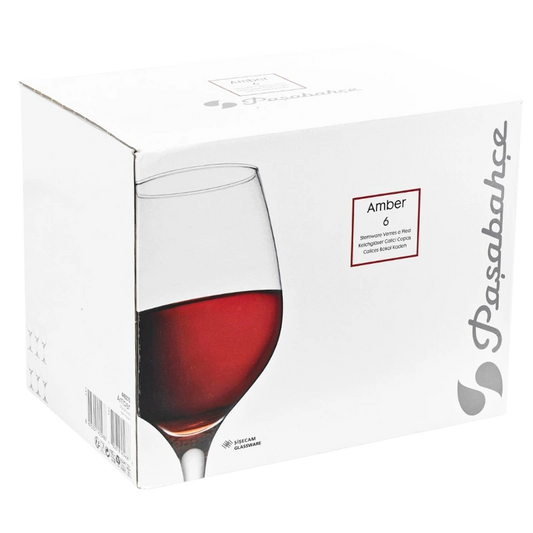 SET COPAS VIDRIO AMBER  6PZS 460CC PASABAHCE