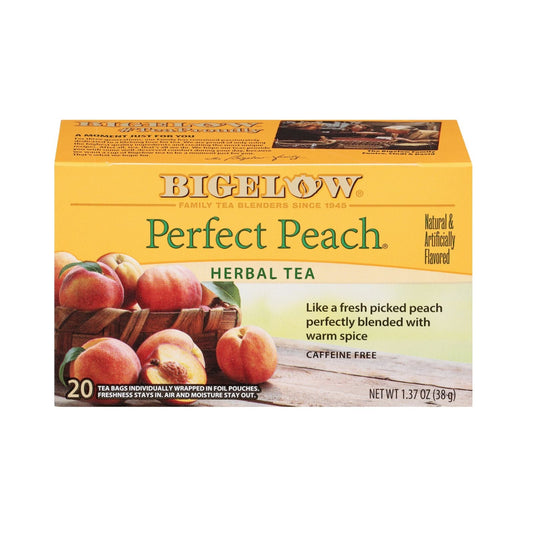 HERBAL TEA PERFECT PEACH 20 UN BIGELOW