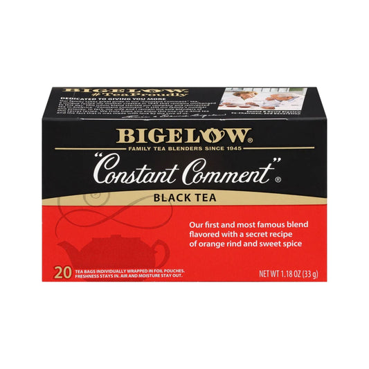 BLACK TEA CONSTANT COMMENT 20 UN BIGELOW