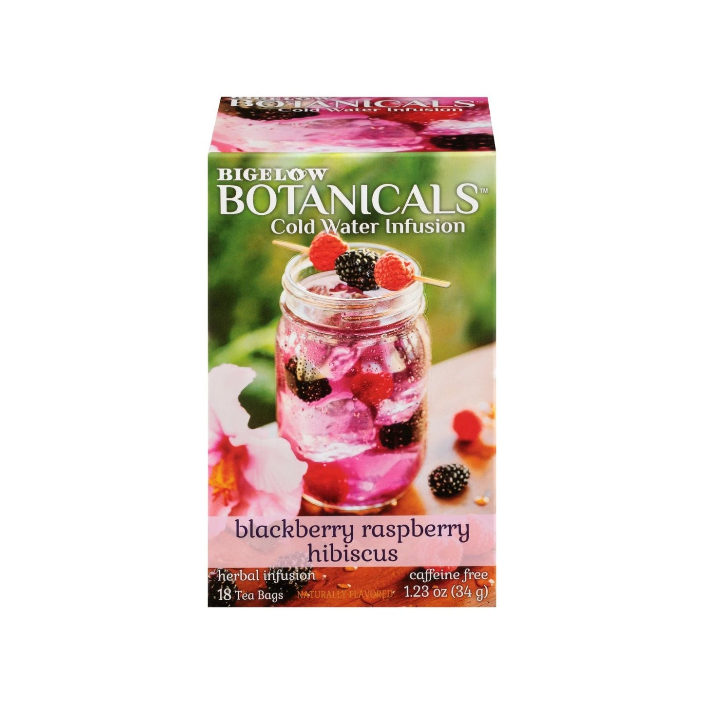 TE BOTANICAL BLACKBERRY RASPBERRY HIBISCUS 18 UN BIGELOW