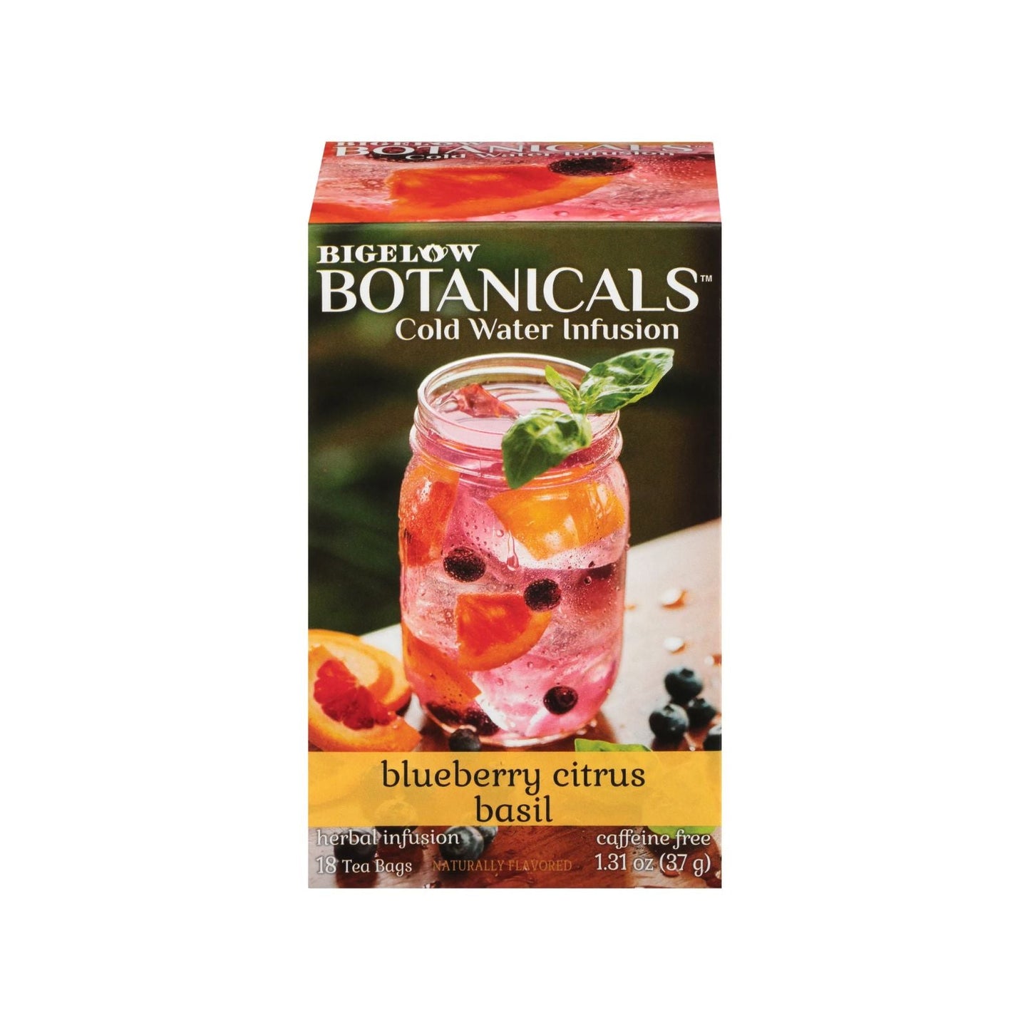 TE BOTANICALS BLUEBERRY CITRUS BASIL 18 UN BIGELOW