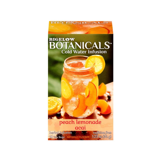 TE BOTANICALS PEACH LEMONADE ACAI 18 UN BIGELOW