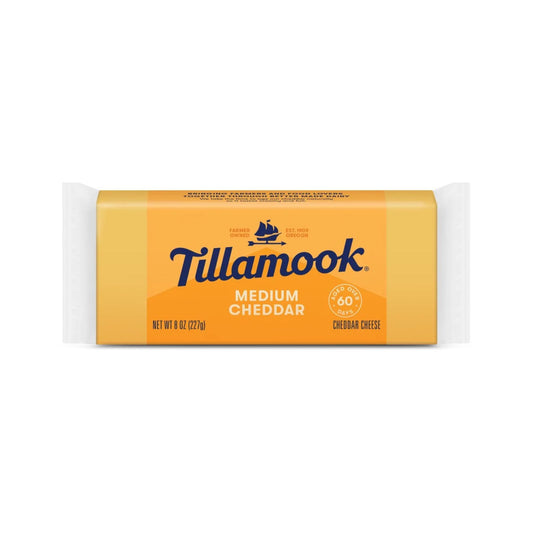 QUESO EN BARRA CHEDDAR MEDIUM 227 GR TILLAMOOK