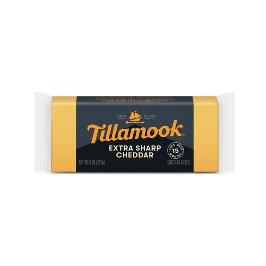 QUESO EN BARRA EXTRA SHARP CHEDDAR 227 GR TILLAMOOK