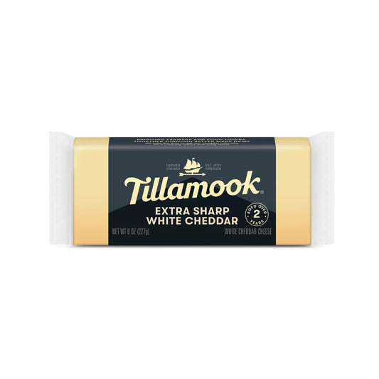 QUESO EN BARRA EXTRA SHARP WHITE CHEDDAR 227 GR TILLAMOOK