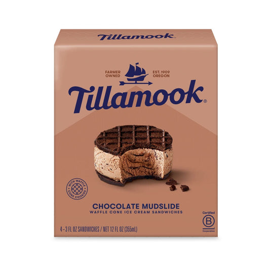 CHOCOLATE MUDSLIDE SANDWICH 355 ML TILLAMOOK